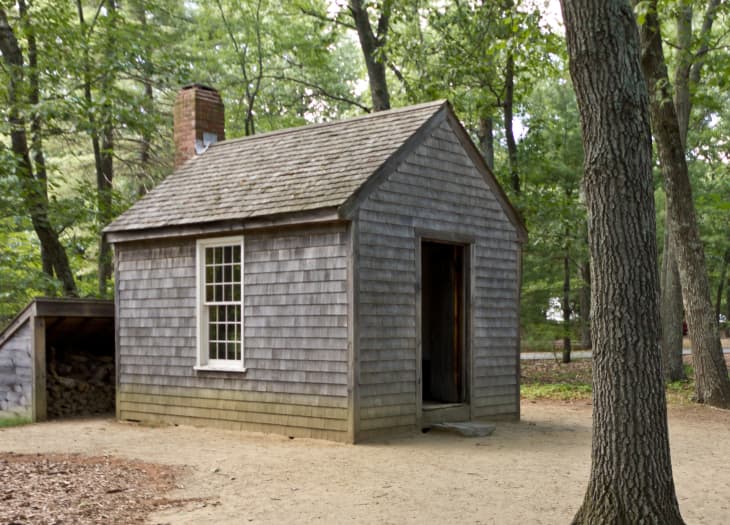 Henry David Thoreau, first tiny home ever built.